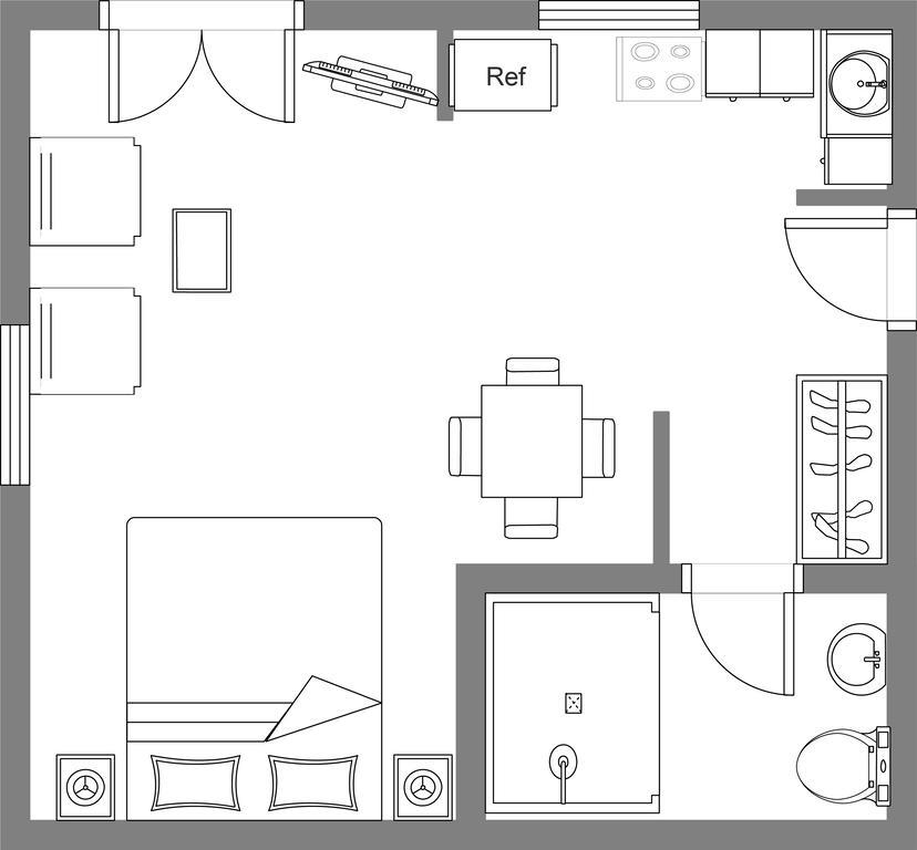 Apartment Vrutak โกตอร์ ภายนอก รูปภาพ